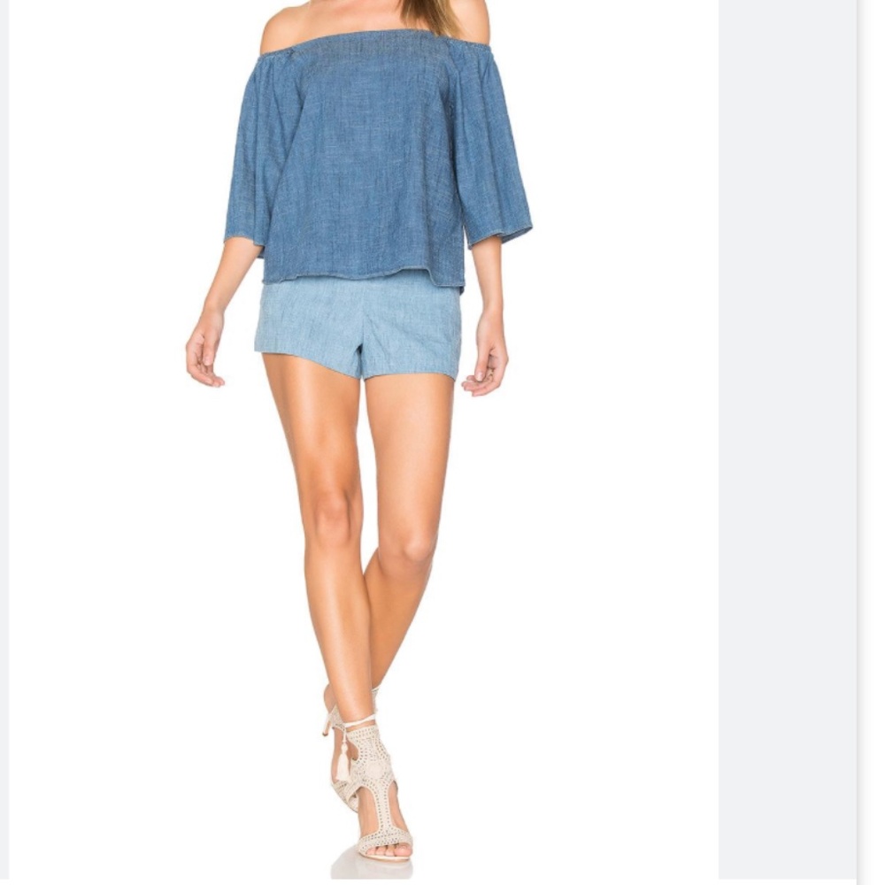 Alice and Olivia Christy Off the Shoulder top.